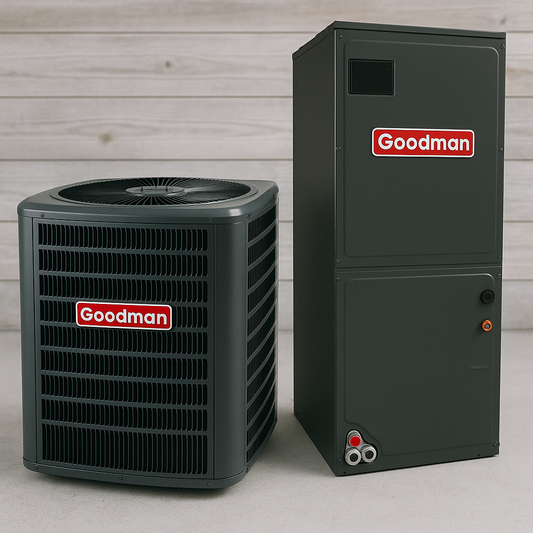 Goodman 5 Ton 15.2 Seer2 Heat Pump System with Multi Position Air Hand