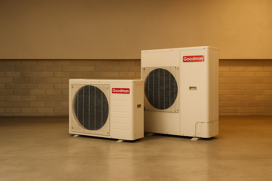 Goodman 2.5 Ton 16 Seer2 Side Discharge, Communicating, Inverter Drive AC system